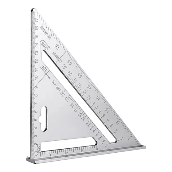 Escuadra Combinada Escuadra Triangular Carpintero Escuadras 