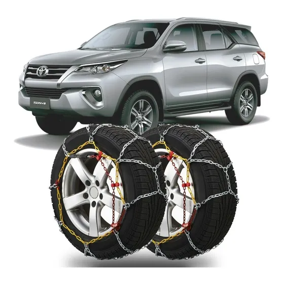 Juego Cadenas Nieve Barro Toyota Hilux   Sw4 2016+ 265/60/18