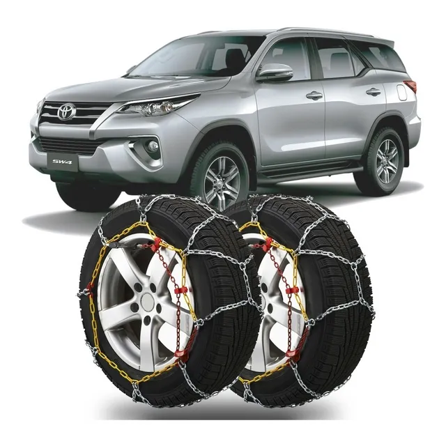 Juego Cadenas Nieve Barro Toyota Hilux   Sw4 2016+ 265/60/18