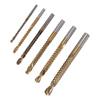 Juego De Brocas De Cobalto, 6 Piezas, Juego De Ranurado Para Juego De Brocas De Cobalto, 6 Piezas, Juego De Ranurado Para
