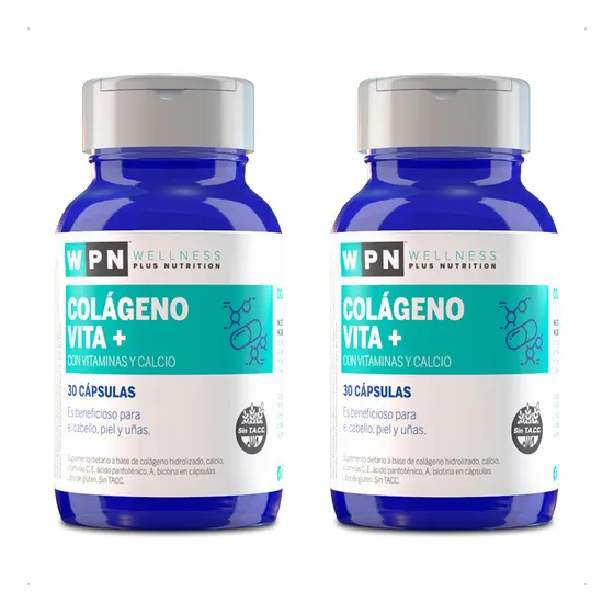 Wpn Colágeno Vita + Con Vitaminas & Calcio Pak 2 Meses