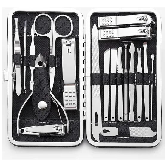Kit Podologia Sistema  Acrilicas Cortauñas Pedicure Cuticula