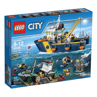 Navio De Exploração Toy Lego City Deep Sea Explorers 60095 Navio De Exploração Toy Lego City Deep Sea Explorers 60095