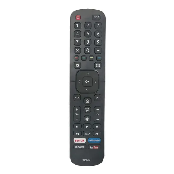 Perfascin En2g27 Reemplazo Control Remoto Compatible Con Hisense Tv 43h5c 43h7c 50h5c 50h7c 50h8c 55h5c 50h6b 50h7gb 50h8c 55h5c 55h6b 55h7b 55h8c 55h7c 5h9b 65h7b 65h8c 65h10b