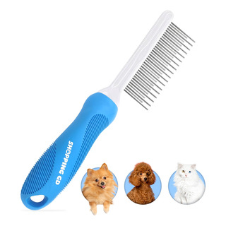Peine Desenredante Para Perros Y Gatos Con Púas Largas Y ... Peine Desenredante Para Perros Y Gatos Con Púas Largas Y ...
