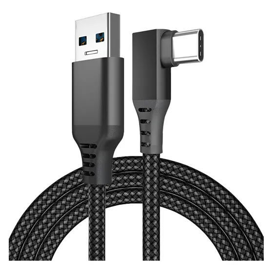 Cabo Vr Link Usb-c 5 Metros Compatível Quest 3 / Quest 3s