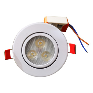 Spot Led Dirigible 3w Plafon Bote Integral Vitrinas Oficina Spot Led Dirigible 3w Plafon Bote Integral Vitrinas Oficina
