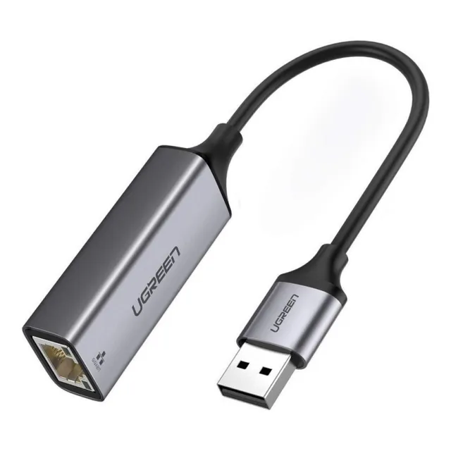Adaptador Convertidor Ugreen De Red Gigabit Rj45 A Usb 3.0