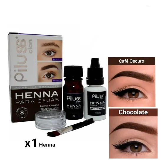 Henna Para Cejas Pigmento Cejas Semipermanentes 