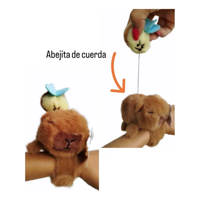 Pulsera De Capibara Pulsera Peluche De Capibara