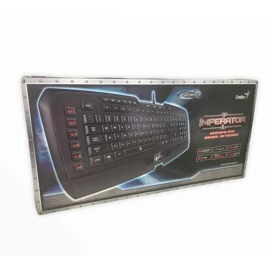 Teclado Gamer Genius Imperator I Mmorpg/rts Nuevo