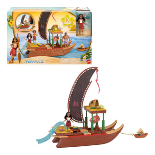 Mattel Disney Moana 2 Playset Aventuras En Canoa Accesorios Mattel Disney Moana 2 Playset Aventuras En Canoa Accesorios