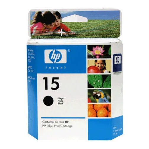 Original Tinta Hp 15 Negra C6615d Deskjet 810 840