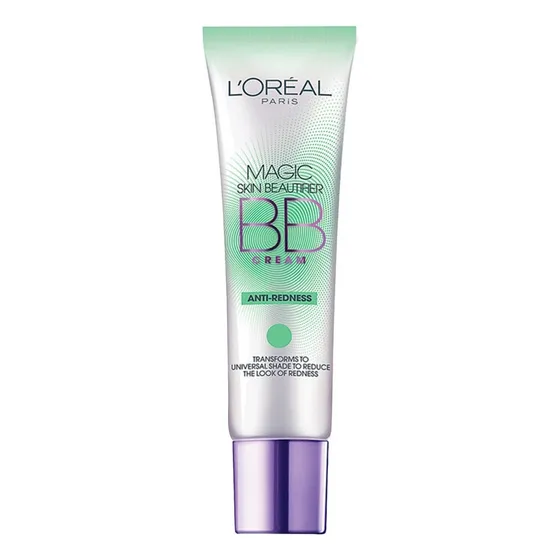 Maquillaje Facial Magic Skin Beautifier BB Cream, Neutraliza Rojeces, y unifica tu tono para una Cobertura Natural de L'Óreal Paris
