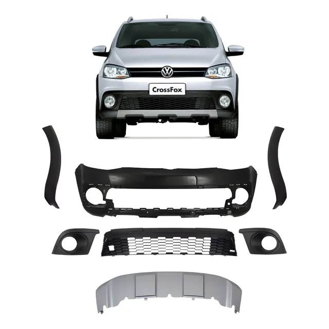 Crossfox Parachoque/grade/milha/spoiler/extensor (2010-2015)