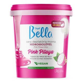 Cera Hidrossolúvel Pink Pitaya 1.3kg Depil Bella Cera Hidrossolúvel Pink Pitaya 1.3kg Depil Bella
