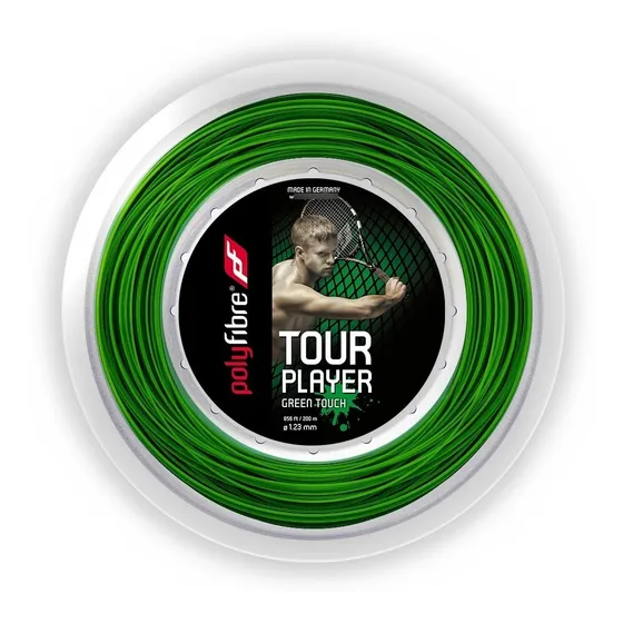 Rollo Cuerda Tenis Polyfibre Tour Player Green Touch
