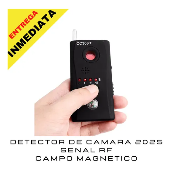 Detector Cámara Micrófono Espía Ocultos Profesional Portátil