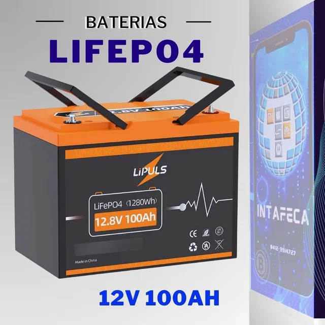Batería De Litio De Ciclo Profundo Enduro Power 50 Y 100ah 