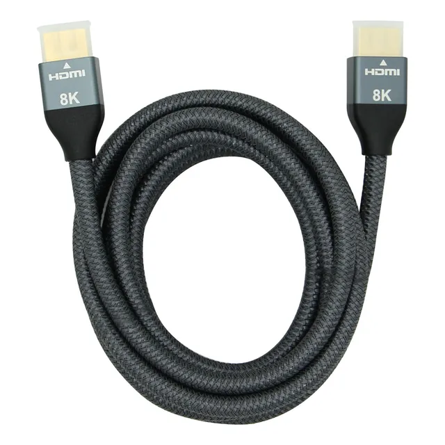 Cable Hdmi 2.1 8k Alta Resolución De 4m Gris Atom Games