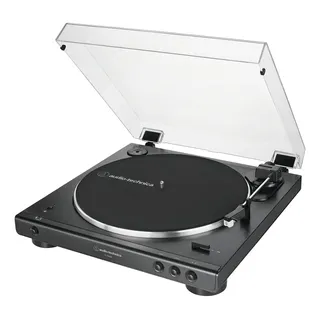 Toca discos Vinil Audio-technica At-lp60xbt Cor Preto