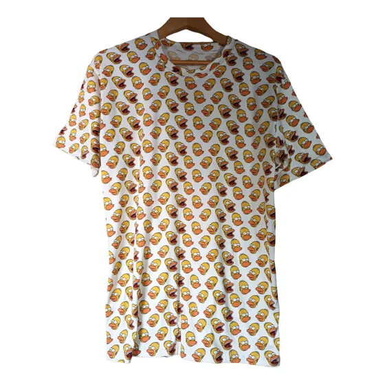 Pack D 3 Franela Unisex Corte Recto Para Caballero Estampada