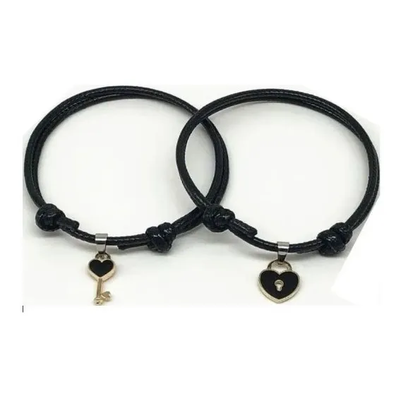 Juego De Pulseras Pareja  - Amor Novios Regalo  