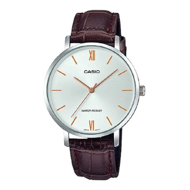 Reloj Mujer Casio Ltp-vt01l 7b2 Cuero Fino Impacto Online