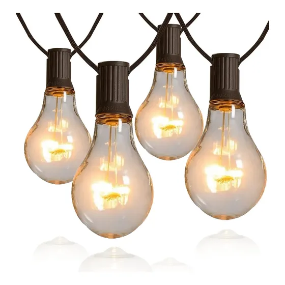 Guirnalda Extension 15 Bombillos Led Vintage Decoración 3mt