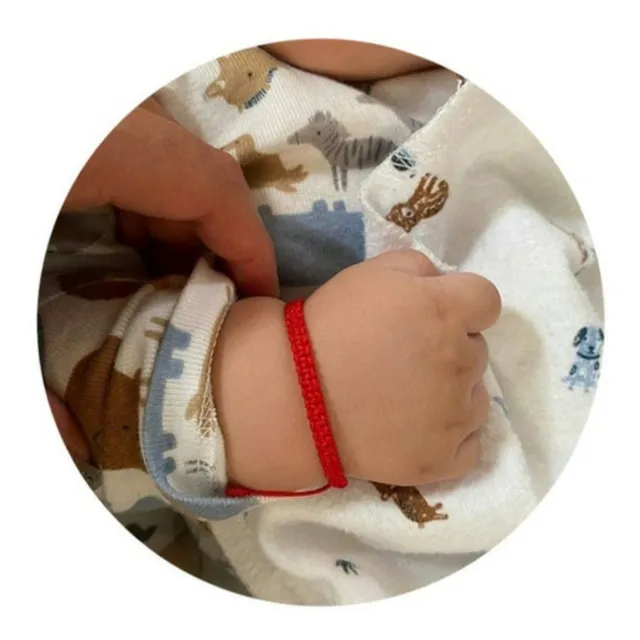 Pulseras Rojas Bebé Protección Suerte Amuleto Regalo 