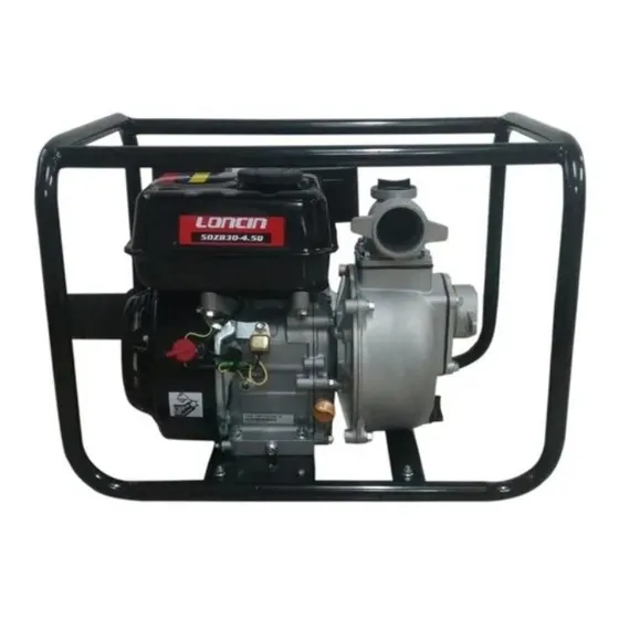 Moto Bomba Loncin 6.5hp 2x2 Caudal Gasolina 50zb30-4.5q