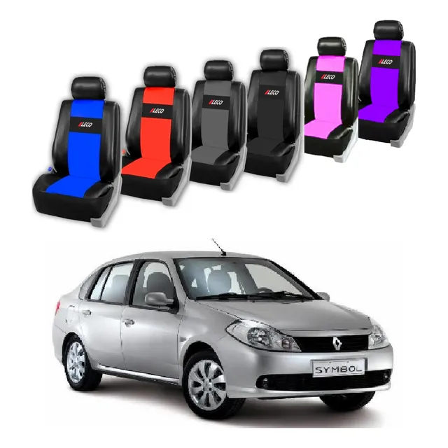 Fundas Cubre Asientos Para Auto Cuerina Renault Symbol 