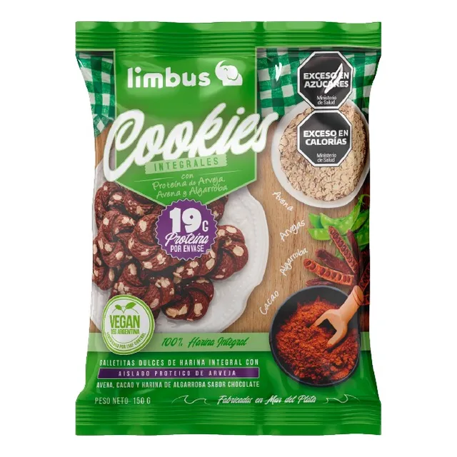 Galietita Integral Vegana C Proteina Arveja Algarroba Limbus