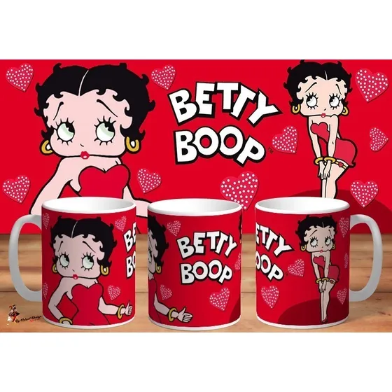 Taza De Ceramica Betty Boop Hd Art