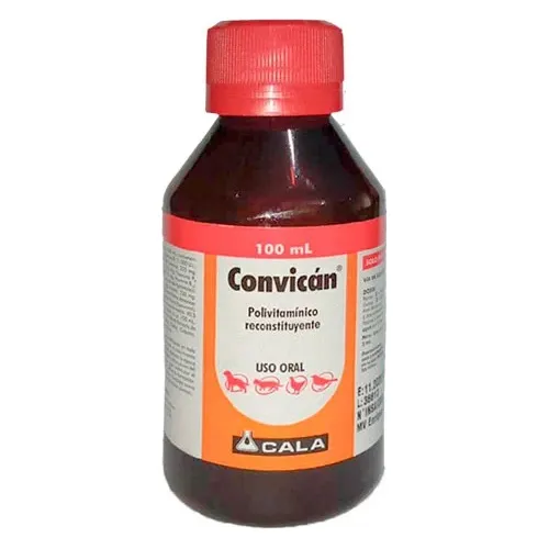 Convican Polivitaminico Suspension Para Mascotas  100ml