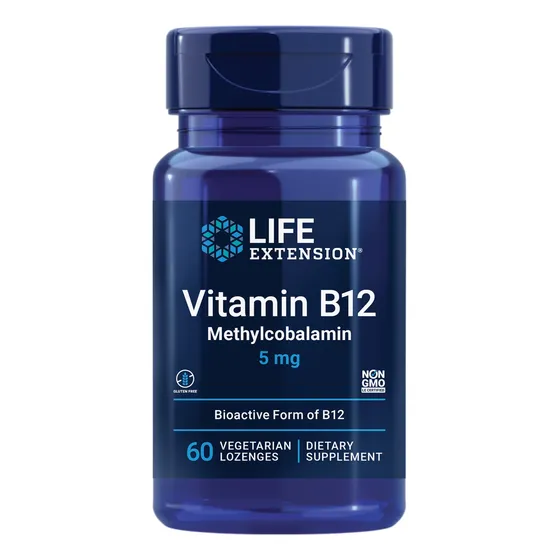 Pastillas Solubles De Metilcobalamina De Vitamina B12, 5 Mg