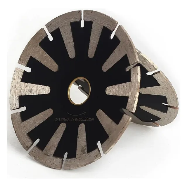 Disco Diamantado Continuo Curvo Turbo Para Granito 4.1/2