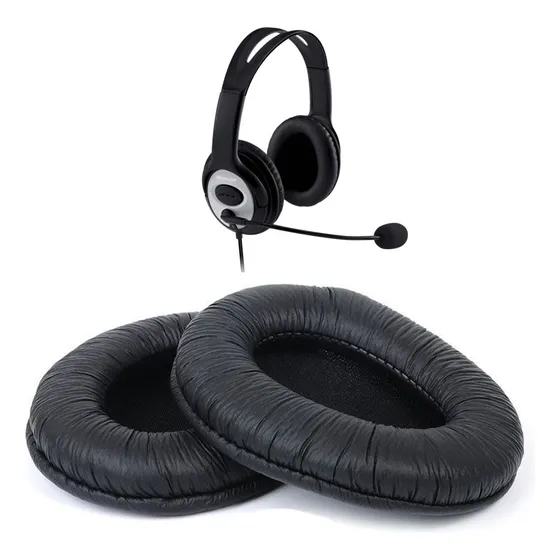 2 Pares Almofadas Compatíveis Com Microsoft Lifechat Lx-3000