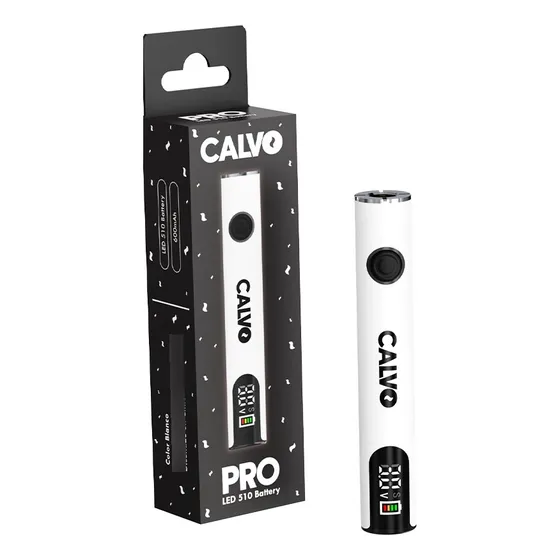 Vaporizador Premium Led, Batería Calvo 600mah, Cartucho 510