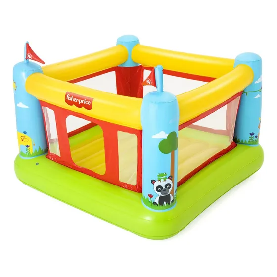 Brincolín Inflable Fisher Price Bestway 1.75 X 1.73 X 1.35 M Color Rojo