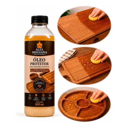 Oleo Mineral Especial Hidratante Cera Liquida Madeira Tabua