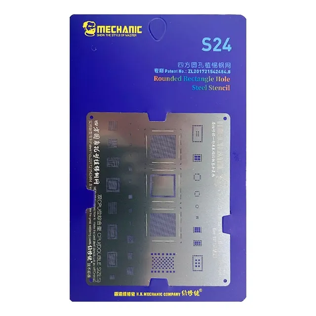 Stencil Universal Reballing Serie S24 Mechanic