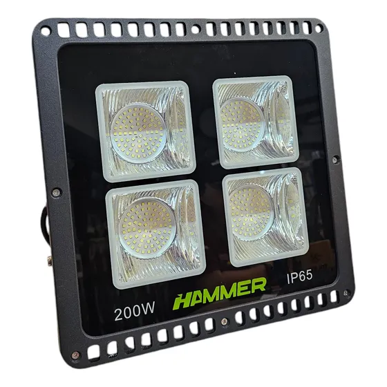 Reflector Led 200w Hammer 6500k Ip65 85/277v