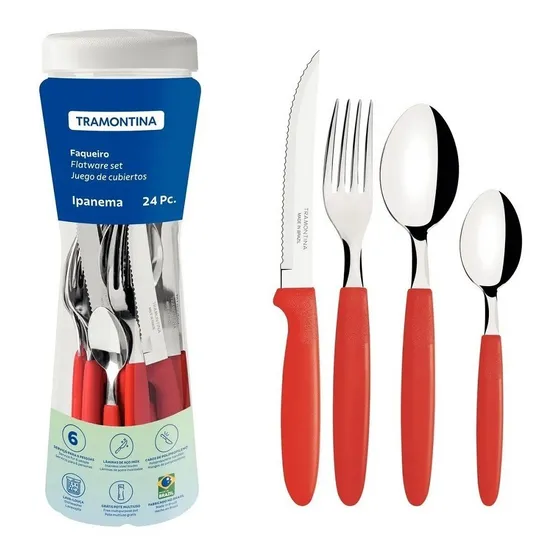 Faqueiro Inox 24 Peças Ipanema Tramontina