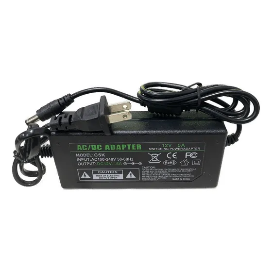 Transformador 12v  5amp Camaras Seguridad