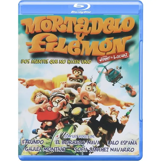 Mortadelo Y Filemon Contra Jimy El Locuaz Pelicula Bluray