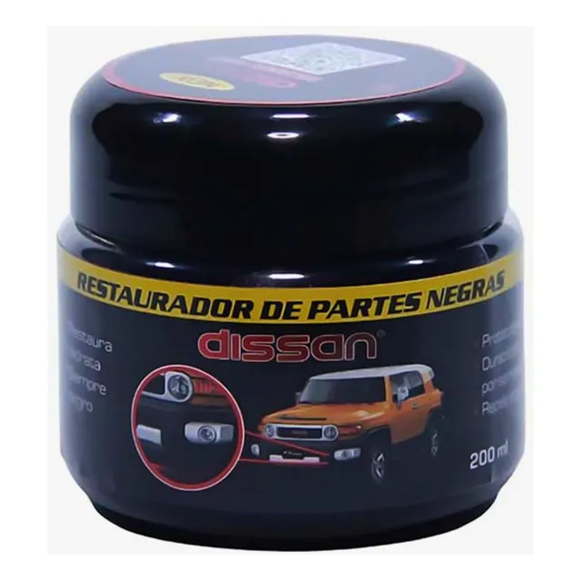 Restaurador Dissan Partes Negras En Crema 200ml