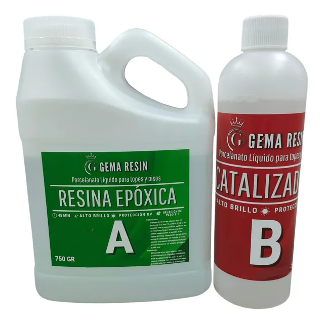 Resina Epoxica Gemaresin 3:1 (1kg)