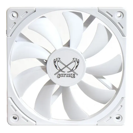 Cooler Fan Scythe Kaze Flex Ii 120 Slim 1800rp Branco