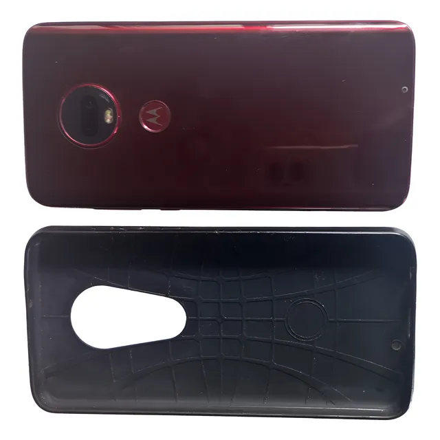 Motorola G 7 Plus.  Rubí Usado 64 Gb.  4 Gb Ram Bordó